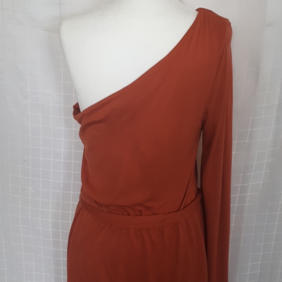Long Sleeve One Shoulder H&M  Women Dress - Picture 5 of 7